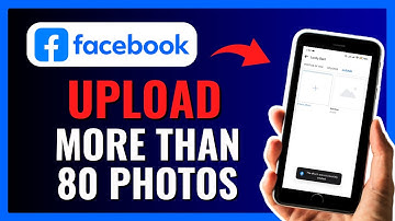 How To Upload More Than 80 Photos on Facebook 2024!