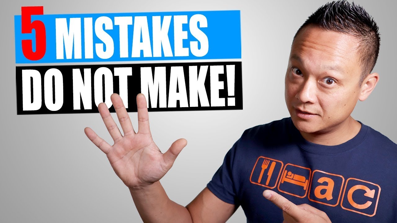 5 BIGGEST MISTAKES on Amazon FBA You NEED to AVOID - YouTube