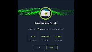 LazyOwn Redteam Framework 💻🔒 Hacking like APT: Owning the HackTheBox Machine Broker 🌐🔧 Mr Hyde Rtkit