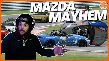Raceroom | The Mazda MX-5 Rookie races are mayhem !!