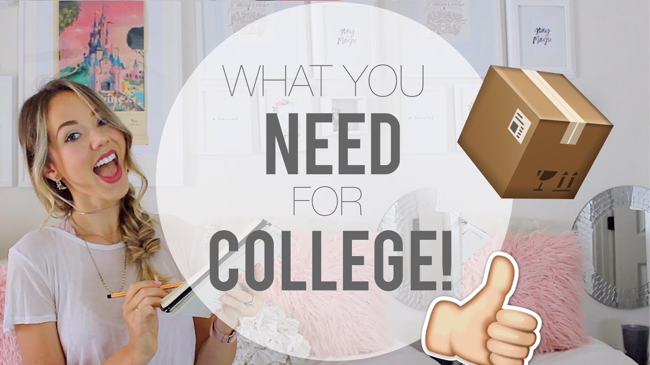 WHAT TO BRING TO COLLEGE! YouTube