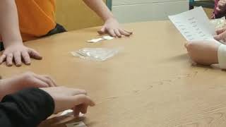 Syllabication Lesson Example with 3 Syllable Words