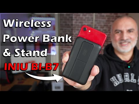 INIU BI-B7 Wireless MagSafe charging Power Bank review & charging