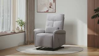 Famous Experience Ultimate Comfort and Support with ONBRILL's Power Lift Recliner! Net Worth