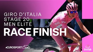 TOTAL DOMINATION 🔥 | Giro D'Italia Stage 20 Race Finish | Eurosport Cycling screenshot 2