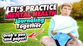 Ideas for How to Create and Write in a JOURNAL (Mental Health Vlog)