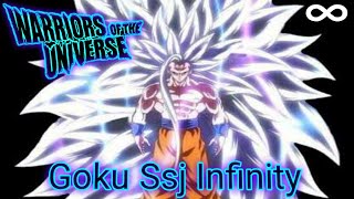Creating Goku Ssj Infinity Warriors Of The Universe