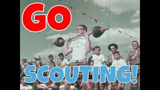 "GO SCOUTING"  1970s BSA BOY SCOUTS OF AMERICA PROMO FILM  XD60064