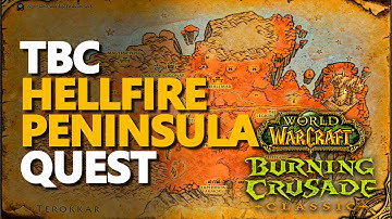 Arrival in Outland WoW TBC Classic