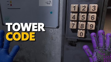 Tower Code Poppy Playtime Chapter 4 Safe Haven