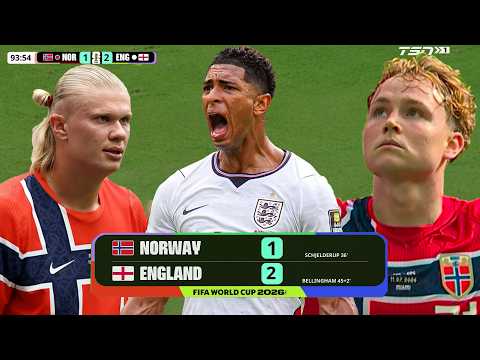 England vs Norway Highlights | Norge mot England Høydepunkter, Norway vs England FIFA World Cup 2026