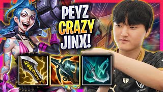 PEYZ IS SO CRAZY WITH JINX! - GEN Peyz Plays Jinx ADC vs Zeri! | Season 2024