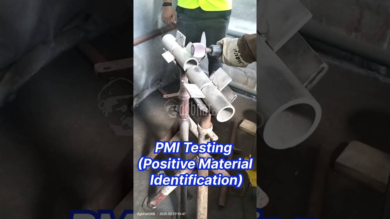 PMI testing|Quality control|SS 316L|Material verification|Welding filler wire|electrodes|dgbhatDXB