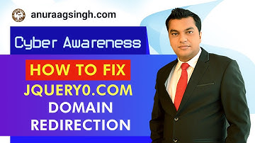 How to Remove Fake jQuery Redirection to Scam Domain Visitors to jQuery0.com & Clean Website Script