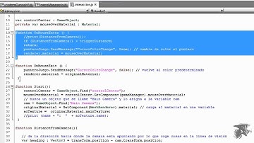 Curso de Unity. Interactuar con objetos (parte 2 de 3)