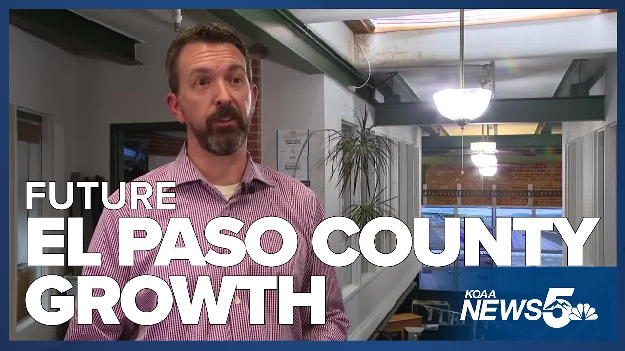 The future of growth in El Paso County with more than 1 million people