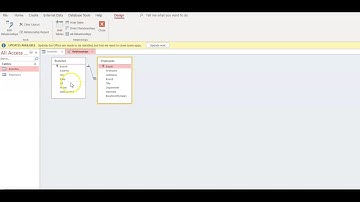 Design View vs. Datasheet View and Relationships