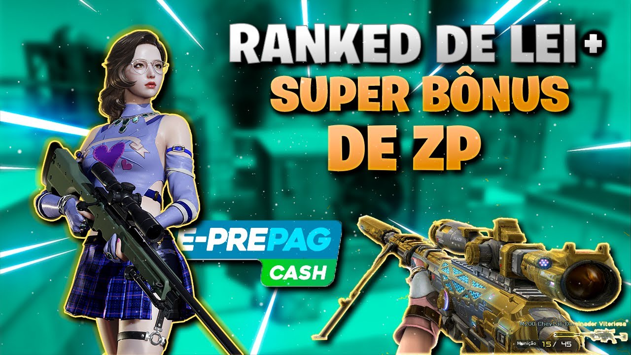 QUEBRANDO NA RANKED E SUPER BÔNUS DE ZP 👀 CrossFire YouTube