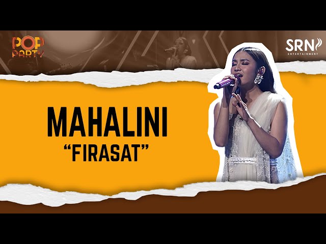 Mahalini - Firasat (Official Live Music on Pop Party) class=