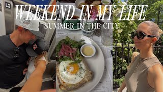 summer in the city 🚕🌭☀️ weekend in my life