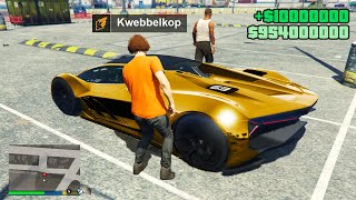 STEALING Luxury Cars From RAPPERS in GTA 5! (Drake, Kanye West, Justin Bieber, Travis Scott, Eminem)