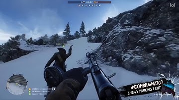 looking for Bigfoot but i think its chewbacca  with tummy ache