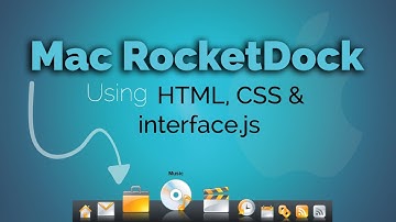 Mac RocketDock Using HTML, CSS And Interface JS | NoorHUB