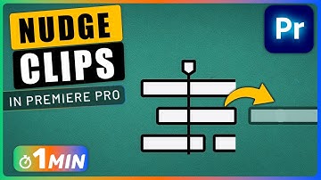 How to Move Clips ONE FRAME at a Time in Premiere Pro