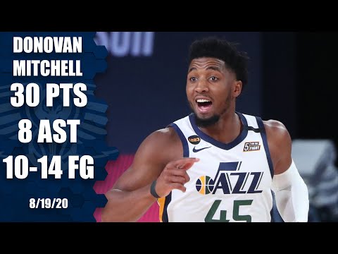 Donovan Mitchell drops 30 and 8 on the Nuggets [GAME 2 HIGHLIGHTS] | 2020 NBA Playoffs