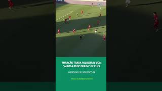 ATHLETICO-PR TRAVA PALMEIRAS COM ENCAIXE NA MARCAÇÃO | ANÁLISE TÁTICA | #shorts | ge.globo