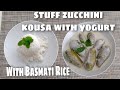 Stuff zucchini  with basmati rice part 1mhadz channel