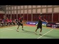 D1 大嶋／山﨑(日立情報通信Ｅ) vs 遠藤／渡辺(日本ユニシス) 準決勝 全日本実業団2017