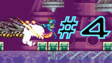 Metroid Fusion walkthrough part 4: fourth sector and a flying worm thing