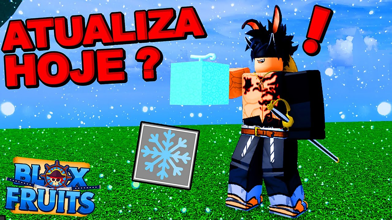 ATUALIZOU!* As NOVAS FRUTAS do BLOX FRUITS 