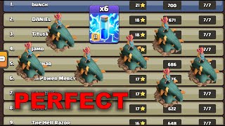 zap sui root riders perfect cwl 7/7 attacks with commentary | march 2024