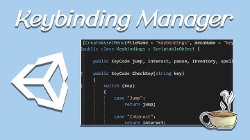 Create your own keybinding manager using Scriptable Objects - Unity