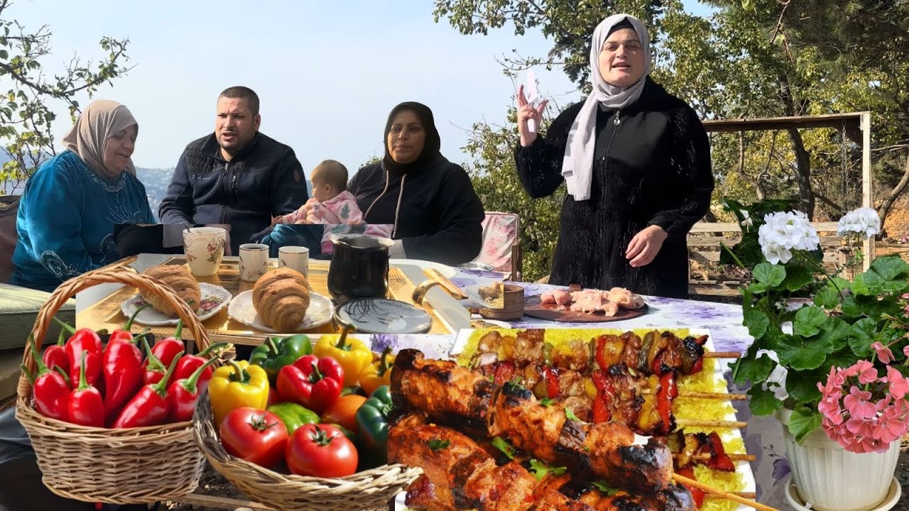 طاووق مشوي مع رز مفلفل🍗 | وصفة سهلة وصحية♥️