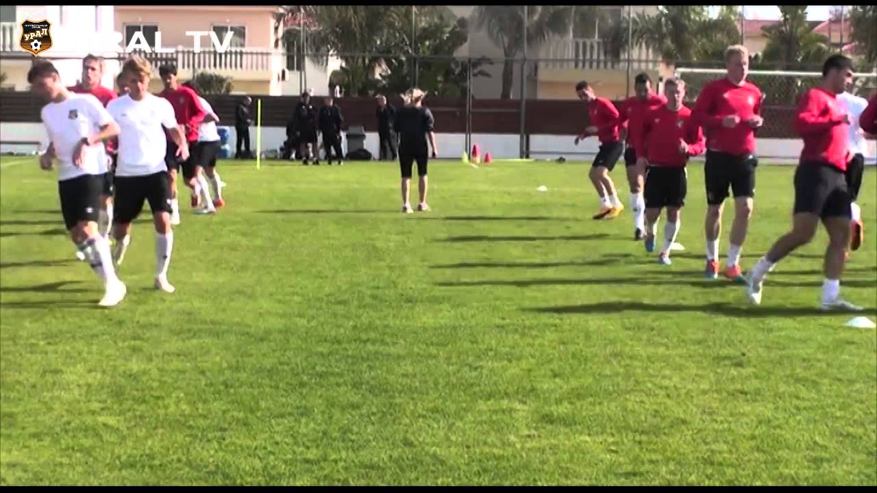 стадион панатинаикос Утренняя тренировка "Урала" на кипрском сборе