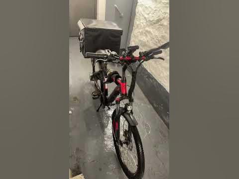 doordash on electric bike