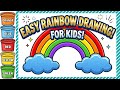 how to draw rainbow colour drawing painting easy rainbow drawing easy drawing@BachaParty17