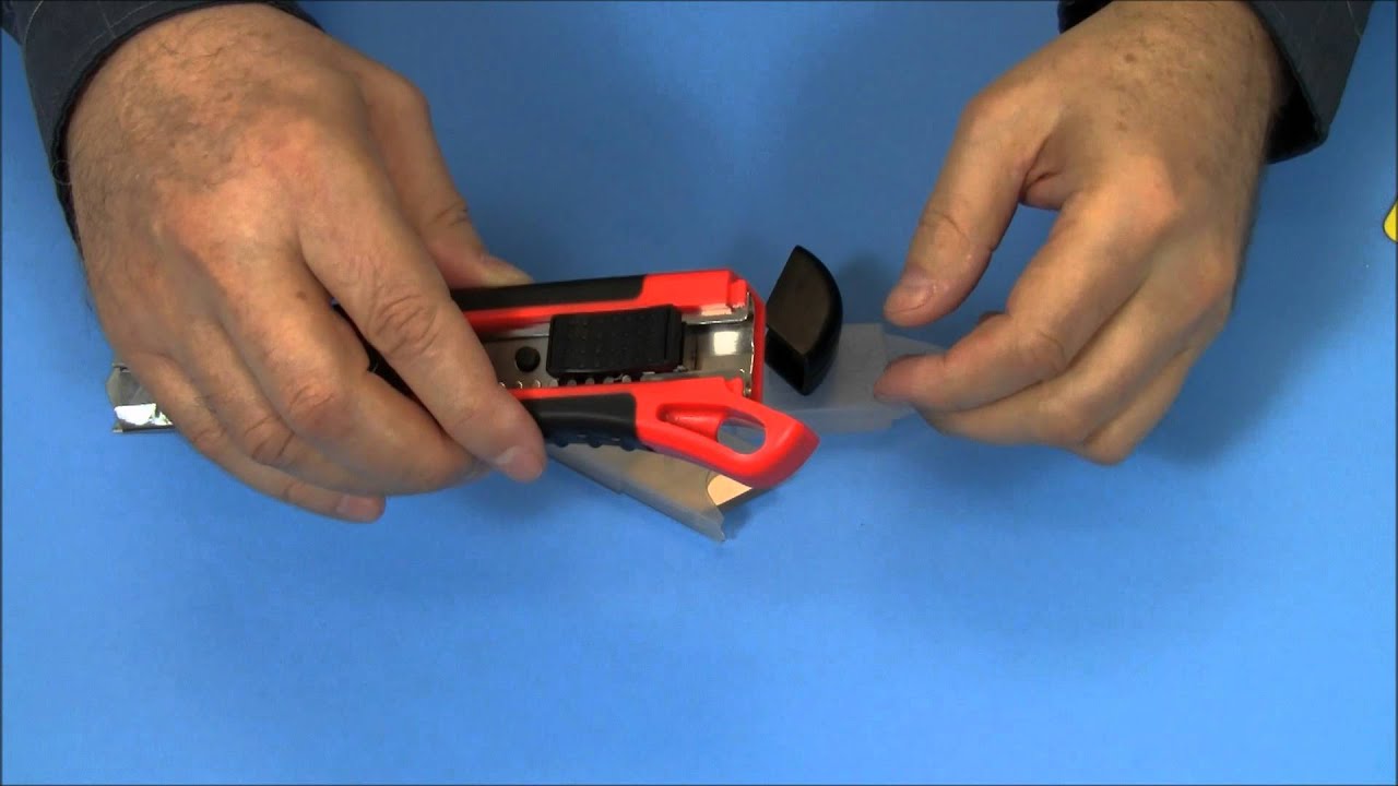 How To Replace A Box Cutter Utility Knife Blade