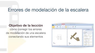 Tutorial de Edificius - Errores en la modelación de la escalera - ACCA software