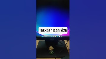 TaskBar Icon Size🔥| Day-0605 | Windows Tips #techreels #reel #short #windows11tips #windows11
