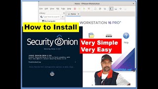 how to install security onion on vmware workstation 16 pro step by step lab