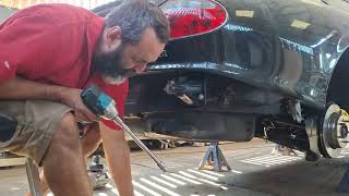 Jaguar XKR Rear Crash Bar Repair & Bumper Refit (Exhaust Prep!)