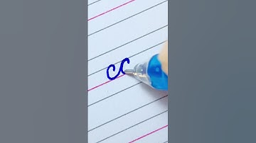 cat - Learn to write English cursive writing | Daily usable word | Cursive handwriting practice