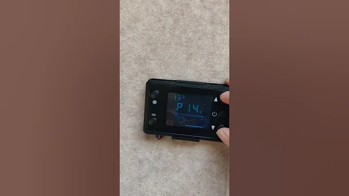 How To Prime a Diesel Heater Newer Version Diesel Heater with Blue Text 🔥🏕️🚐✔️ #shorts