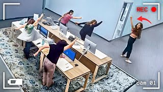 لا يصدق! انظروا ما التقطته كاميرات المراقبة من أحداث غريبة ومثيرة للجدل تجذب الانتباه !!