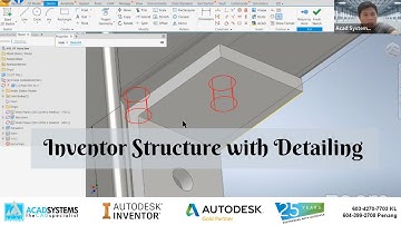 Inventor Structure with Detailing