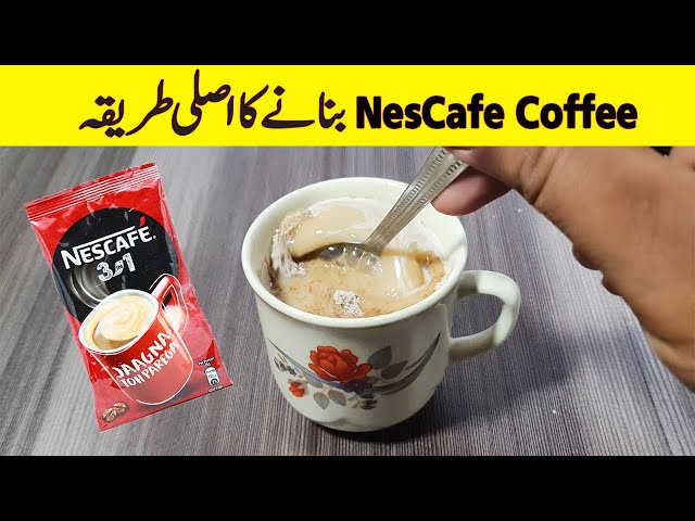 Perfect Nescafe 3 In 1 Coffee Recipe